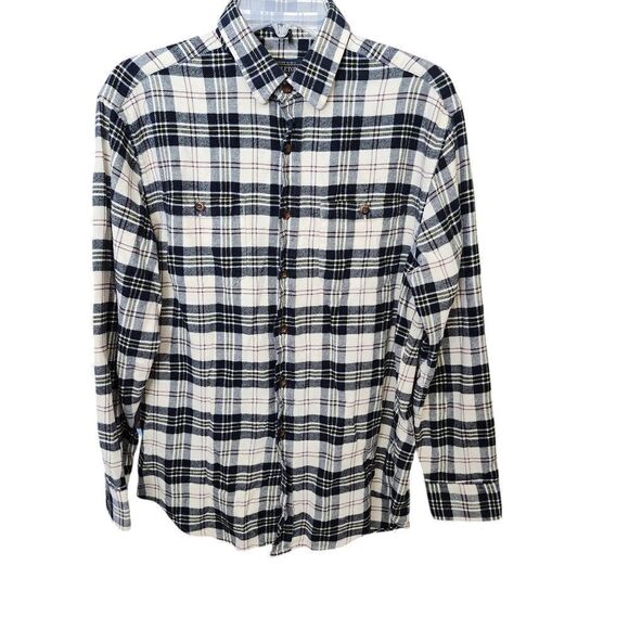 Pendleton Hawthorne flannel Macpherson dress Tartan mens button front shirt‎ Med - Picture 2 of 11